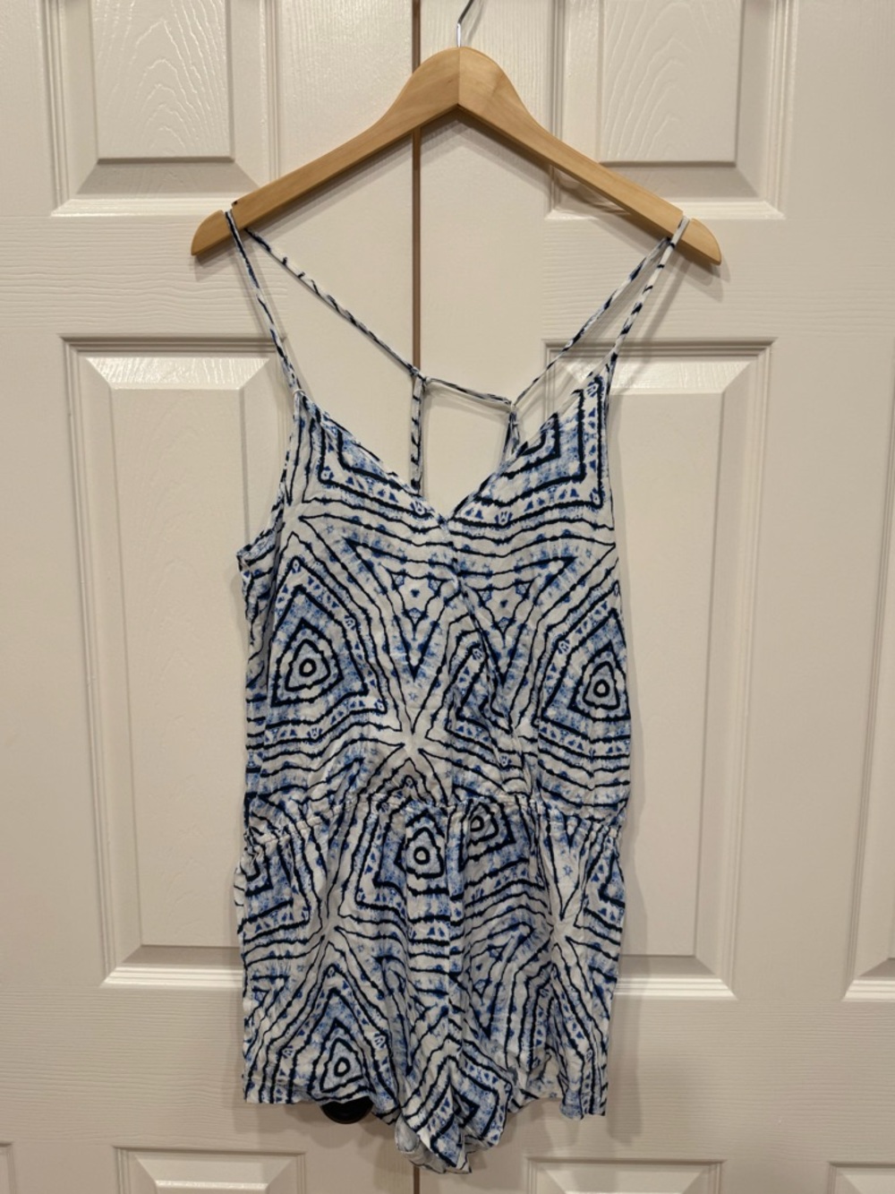 NWT Byrds of Paradise Markela Tie-Dye Strappy Romper